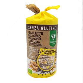 Gallette Riso Venere e Curcuma s/Glutine - probios000000031 - Probios